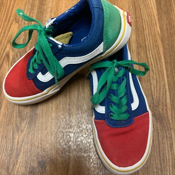 vans color block shoes